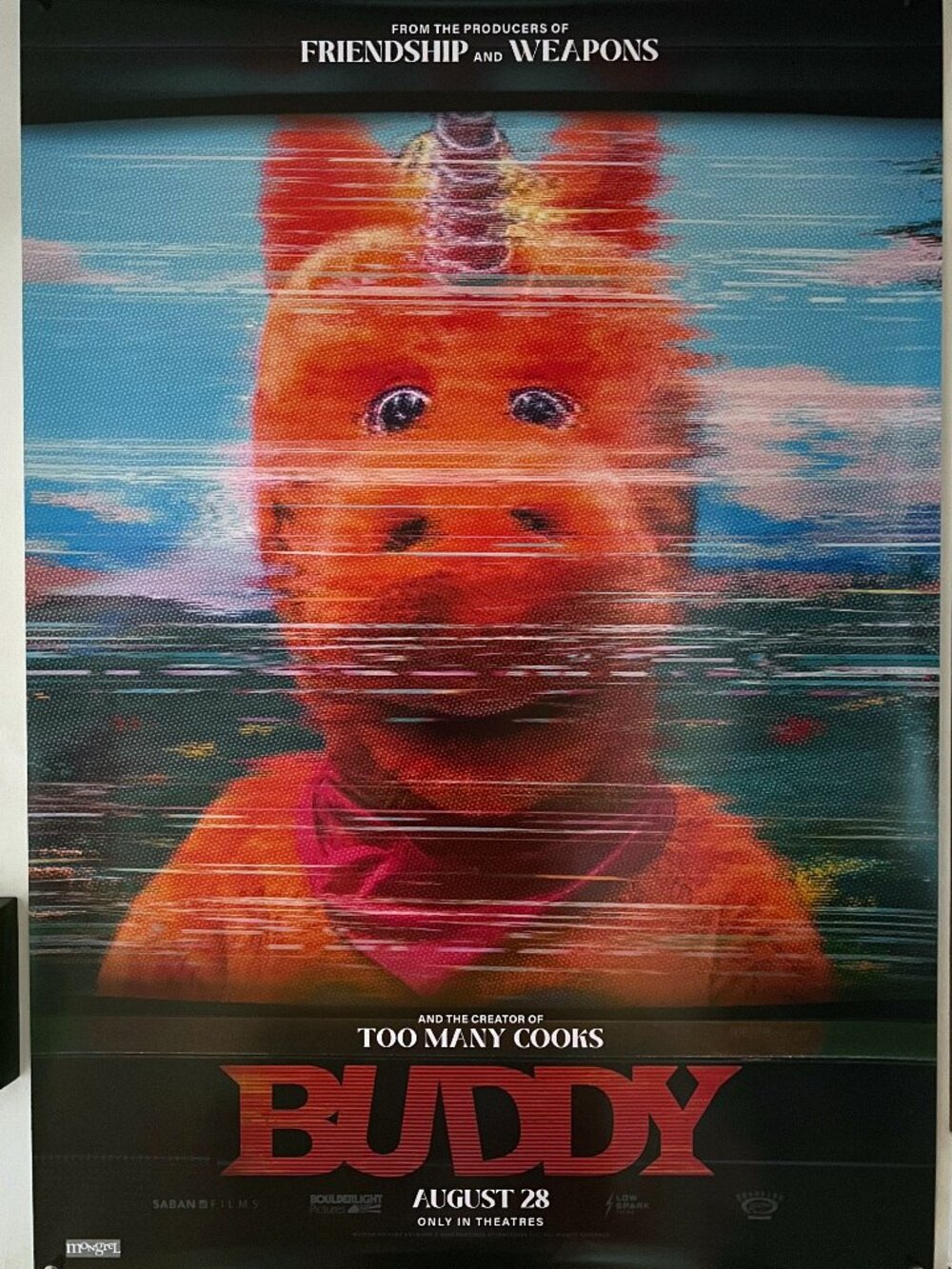 BUDDY (2026) - ORIGINAL SINGLE SIDED MOVIE POSTER